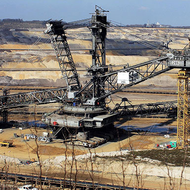 Bohrer Anwendung in der Bergbau industrie