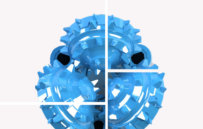 Stahl Zahn Tricone Bit Leistung