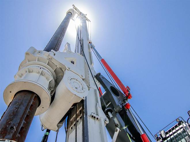 Bohrer Anwendung in der Erdöl industrie